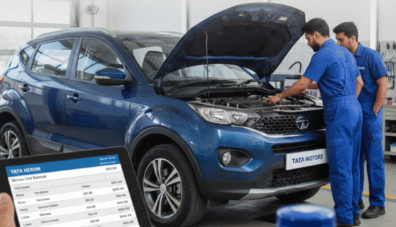Tata nexon service cost