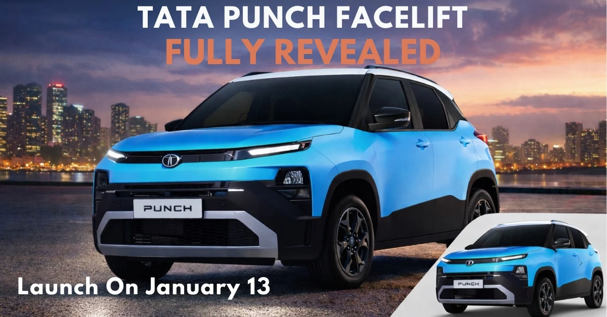 tata punch facelift launch date
