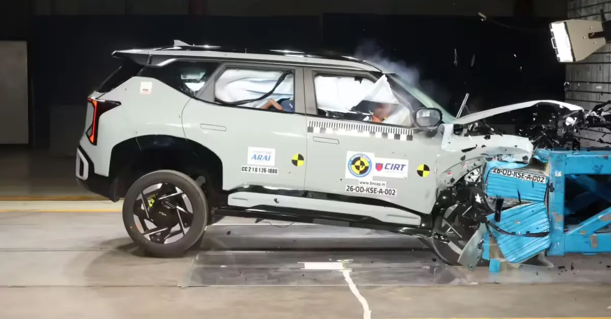 Kia Seltos Scores 5-Star Bharat NCAP Rating